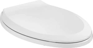 American Standard 5503A00B.020 Slow Elongated Closed Front Toilet Seat, White - Picture 1 of 8