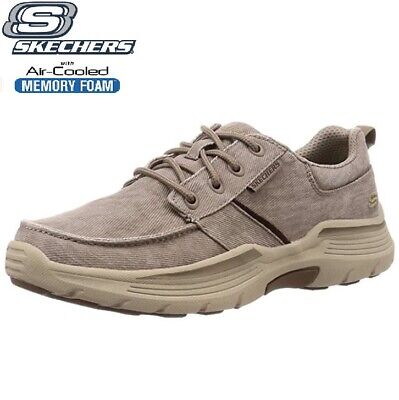Mens Skechers Relaxed Fit Casual Walking Summer Sneaker Driving Boat Shoes Size • 47.05€