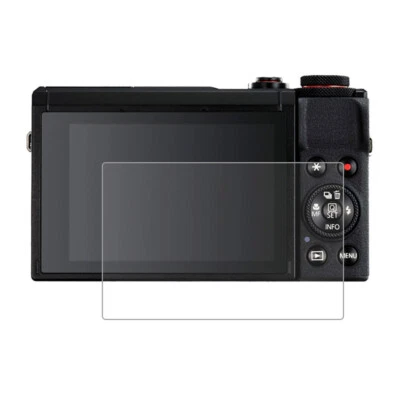 2PCS Tempered Glass Screen Protector Film for Canon G7X/G7X Mark II/G7X III/G7X3 - Image 1 of 4