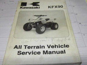 Manual de servicio Kawasaki KSF90A (KFX90), 2007 y posterior - Imagen 1 de 3