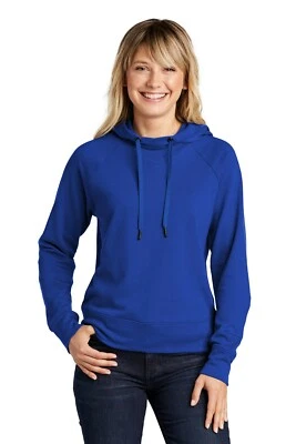 Sport-Tek LST272 Ladies Lightweight French Terry Pullover Hoodie XS Royal Blue - Image 1 of 2