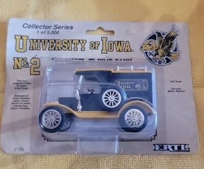 Model T Iowa Hawkeye Ertl Dime Bank #2 in Original Packaging. #2132 Of 5000 - Image 1 of 4