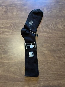 Calcetines para hombre Pierre Cardin marrones mezcla de algodón mercerizado nailon vintage hechos en EE. UU. - Imagen 1 de 6