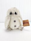 Dakin Lou Rankin Little Friends Wordsworth Owl Plush Stuffed Animal 8" White Tag