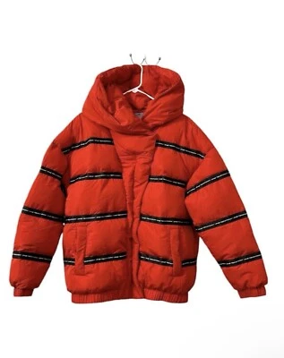 Abrigo/chaqueta de gran tamaño One Teaspoon Red Addicted Puffer (talla XS) Foto 1 de 4