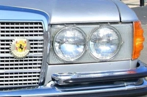 4x faros de conversión Mercedes W116 clase S conversión modelo US a EU SE SEL - Imagen 1 de 5