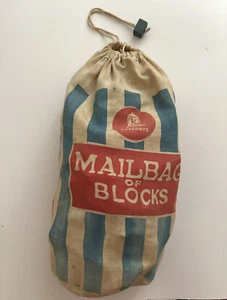 Little Learners Mailbag of Blocks #142 Sears & Roebuck 120 total Blocks - Picture 1 of 9
