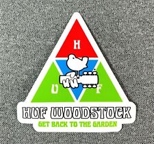 HUF Woodstock Sticker Triangle 3.3" #6 HUF3