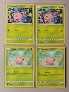 4x Hoppip (2x 11/214 & 2x 12/214) Pokemon card SM Lost Thunder common NM - Picture 1 of 1