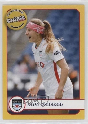 2023 Parkside NWSL Chibis Club Exclusive Rookie Edition Ally Schlegel #1 RC - Image 1 of 2