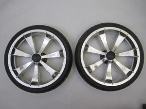 Hoggi Bingo Evolution 12" Chrome Rear Wheels - FAST SHIPPING - Picture 1 of 13
