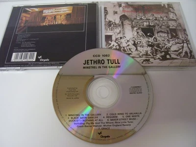 JETHRO TULL- Minstrel In The Gallery - Japan for Europe Chrysalis Cd  CCD 1082 - Image 1 of 2