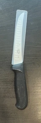 1 cuchillo deshuesador Victorinox 5.6523.15 Granton Edge con hoja de 6", negro Fibrox® Foto 1 de 3