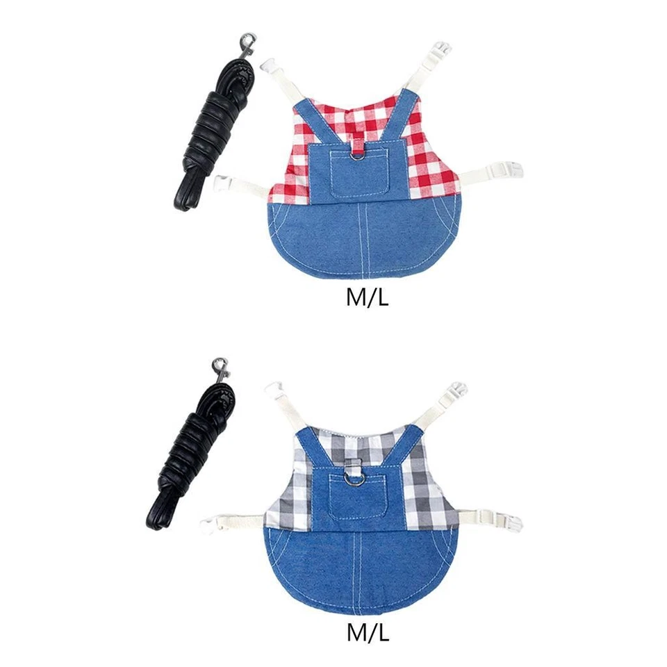 Kaninchen Westen Geschirr Atmungsaktive Verstellbare Kleidung für Frettchen - Bild 1 von 1