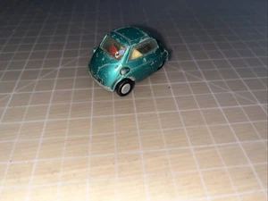 BMW Isetta No 118 Spot-On by Triang 1960 Orig. Metallic Blue Paint Black Tires - Picture 1 of 7