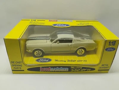 Jouef Evolution 1:18 Scale White 1965 Ford Mustang GT 350 Made In Italy - Image 1 of 4