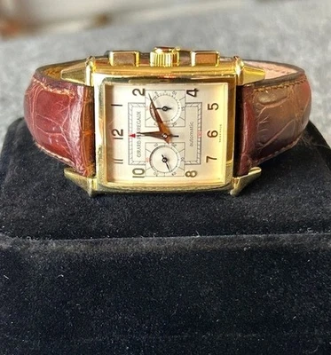 Cronógrafo Girard Perregaux Oro Amarillo 18K Vintage 1999 ref. 2599 con caja Foto 1 de 4