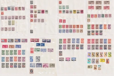 Bechuanalandia. Selección como nueva y usada, articulada en ocho páginas. Varias épocas. Foto 1 de 4