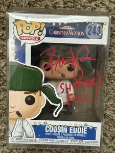 Randy Quaid Navidad Vacaciones Primo Eddie Firmado 'Funko PoP JSA - Imagen 1 de 3