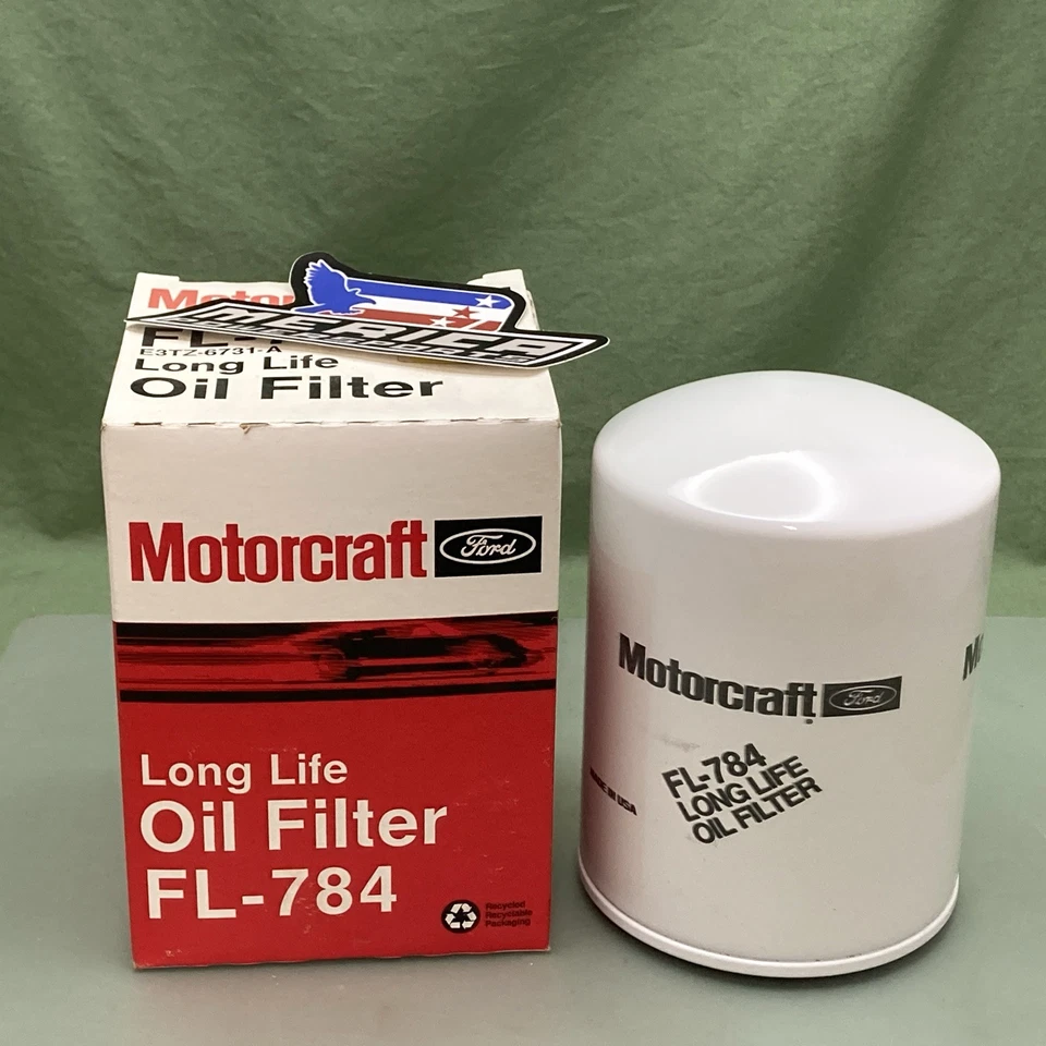 NEW GENUINE MOTORCRAFT FL-784 Oil Filter - Image 1 of 1