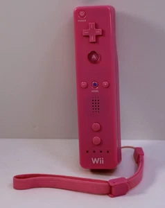 Nintendo Wii Controller Authentic OEM Wii Remote Pink - Picture 1 of 8