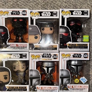 Star Wars Funko Pop Figuren Konvolut 6 Figuren - Bild 1 von 8