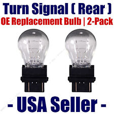 Rear Turn Signal/Blinker Light Bulb 2-pack Fits Listed Ford Vehicles - 3157