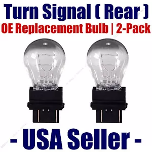 Rear Turn Signal/Blinker Light Bulb 2-pack Fits Listed Ford Vehicles 3157 - Picture 1 of 1
