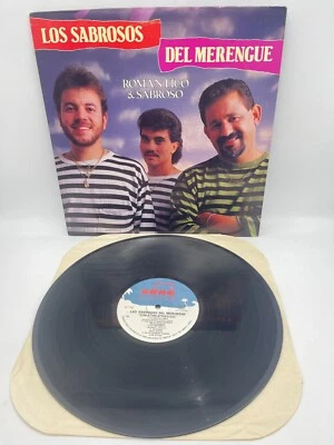 Los Sabrosos Del Merengue Romantico & Sabroso LP 1988 Sonotone Latin Merengue LP - Image 1 of 4