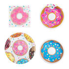 52 Pcs Donut Paper Plates Donut Birthday Decorations Donut Party Decorations