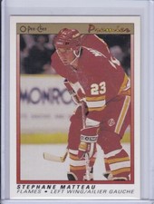 Stephane Matteau 1990 O-Pee-Chee Premier Hockey Card 68 Grade MT