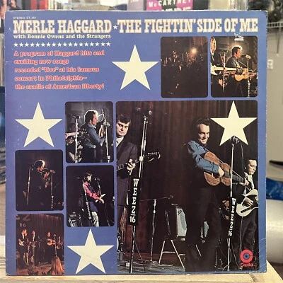 [COUNTRY]~EXC LP~MERLE HAGGARD~The Fightin' Side Of Me~[1970~CAPITOL~Issue] - Image 1 of 4
