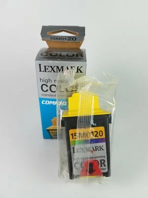 Lexmark 20 Tri-Color Yellow Ink Cartridge 15M0120 - Image 1 of 4