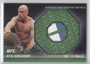 2012 Topps UFC Knockout Fight Mat Relics Green /88 Kyle Kingsbury #FM-KK