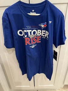 Toronto Blue Jays MLB Fanatics October Rise 2022 NWT T-Shirt - Picture 1 of 5