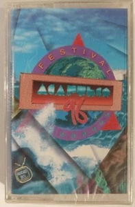 FESTIVAL ACAPULCO ´96, FEAT. RICKY MARTIN, 1996 MEXICAN TAPE ALBUM, STILL SEALED - Picture 1 of 2