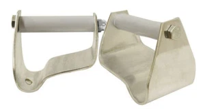 Showman 3" Polished Aluminum Stirrup Correctors - Picture 1 of 1