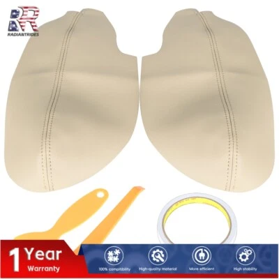 Para Acura Tsx V6 2009 2010-2014 Panel de puerta Apoyabrazos Cuero Cubierta Sintética Foto 1 de 4