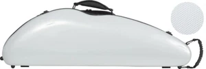 UK Fiberglass violin case Safe Flight 4/4 M-case Silver Point - Picture 1 of 12