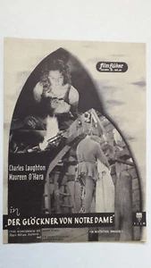 Film-Bühne 3.Jahrgang Nr.29 Der Glöckner von Notre Dame - TOP Filmprogramm 1939 - Imagen 1 de 3