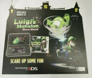 Luigi's Mansion: Dark Moon Display Stand Promo Nintendo Used - Picture 1 of 3
