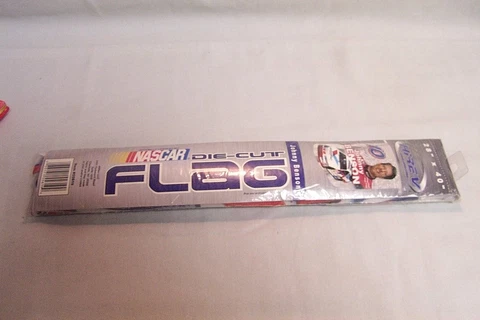 NASCAR #10 Johnny Benson Infield Flag, Valvoline Racing #10, 28" x 40" NIP VTG Cover