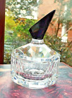 Small  Art-Deco Style  Cut Crystal Trinket Pot  by CRYSTAL ART