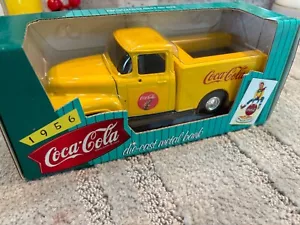 Coca-Cola Die-Cast Bank Ertl 1997 1956 Ford F600 Delivery Truck NIB - Picture 1 of 6