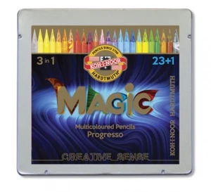 KOH-I-NOOR Progresso Woodless Colored Pencils Magic multicoloured 24 colors 8774