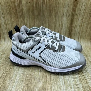 Sqairz Freedom Mesh Golf Shoes Women's Size 8 Grey Spikeless Sneakers Worn Once - Picture 1 of 10