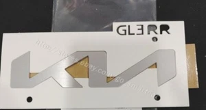 Rear trunk emblem (in silver) fit 2022 2023 2024 2025 KIA K8 / K8 Hybrid - Picture 1 of 2
