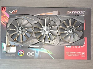 ASUS ROG Strix Radeon RX Vega 64 OC Edition 8GB HBM2 con scatola originale - Foto 1 di 17