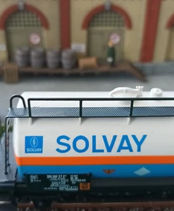 Märklin H0 4447 vagón cisterna SOLVAY ET Cie Zkk de la SNCB Bélgica en embalaje original (MI) - Imagen 1 de 7