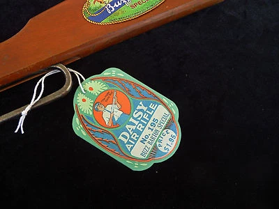 Daisy Buzz Barton No. Etiqueta colgante de reproducción modelo 32 195 para pistola BB - ERA 1932 Foto 1 de 4